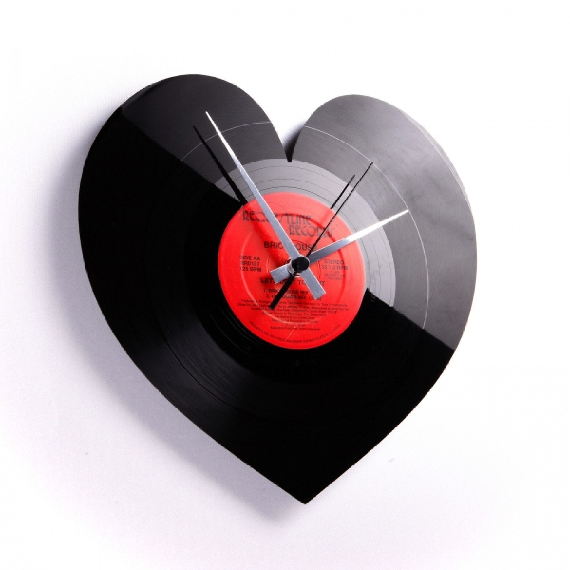 Zidni sat Disc'o'clock Heart