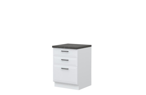 ELEMENT ZA KUHINJU EVIA R-60-3F SA DRVENIM LADICAMA