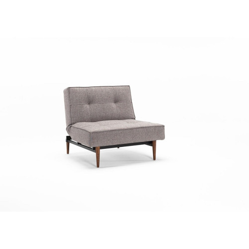 Stolica SPLITBACK CHAIR s tamno stileto nogicama